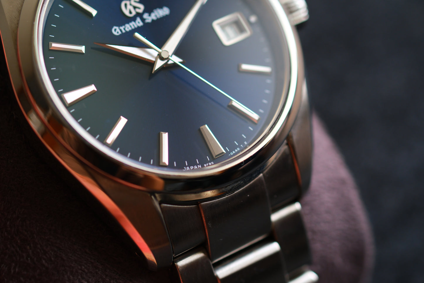 Grand Seiko SBGP013 9F85-0AC0 Heritage Excellent Condition Blue Dial