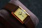 Cartier Tank Vermeil Must the Cartier LM 24x31mm SV925 Gold Plate Manual winding Yellow Dial