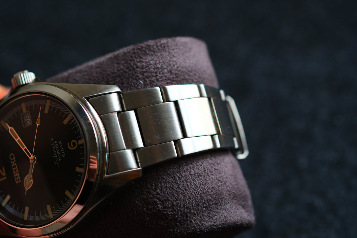 Seiko Tictac SZSB006 Full box Grey Dial Good Condition
