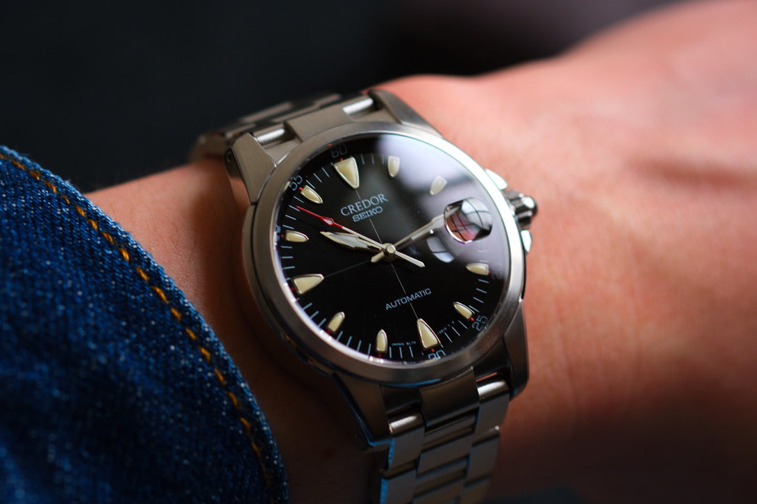 Credor GCBR997 8L75-0A10 Phoenix Black Dial Excellent Condition Manual User Full Serviced