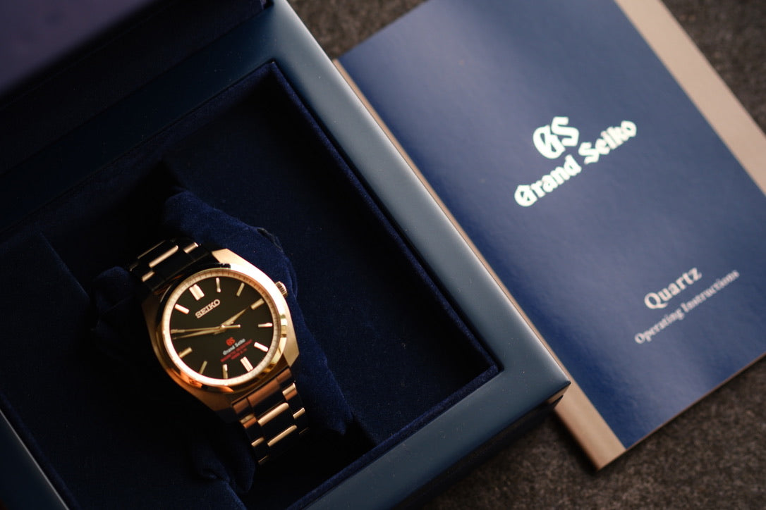 Grand Seiko SBGX093 9F61-0AD0 Sport Watch High Magnetic Resistant Box Manual User Great Condition