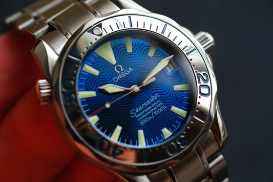 OMEGA Seamaster Professional Mid-Size 36mm  Ref. 2253.80 Electric Blue Dial Excellent Condition Serviced