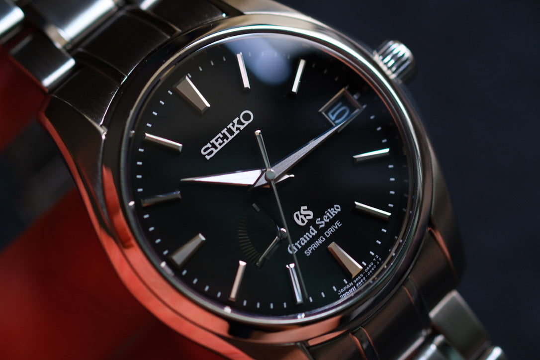 Grand Seiko SBGA003 Spring Drive 9R65-00AA0 Black Dial Excellent Condition