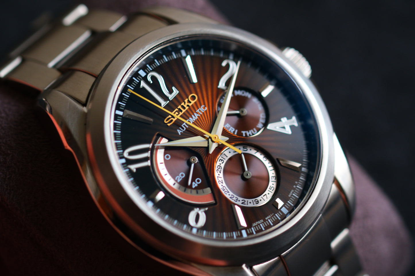 Seiko Bright Grand Cocktail SDGC017 6R21 SeikoxBacardi Rare JDM Limited Edition 500 Serviced Excellent Condition