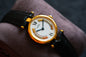 Cartier 1980s Must de Cartier Vendome White Dial Blue Hands Lady