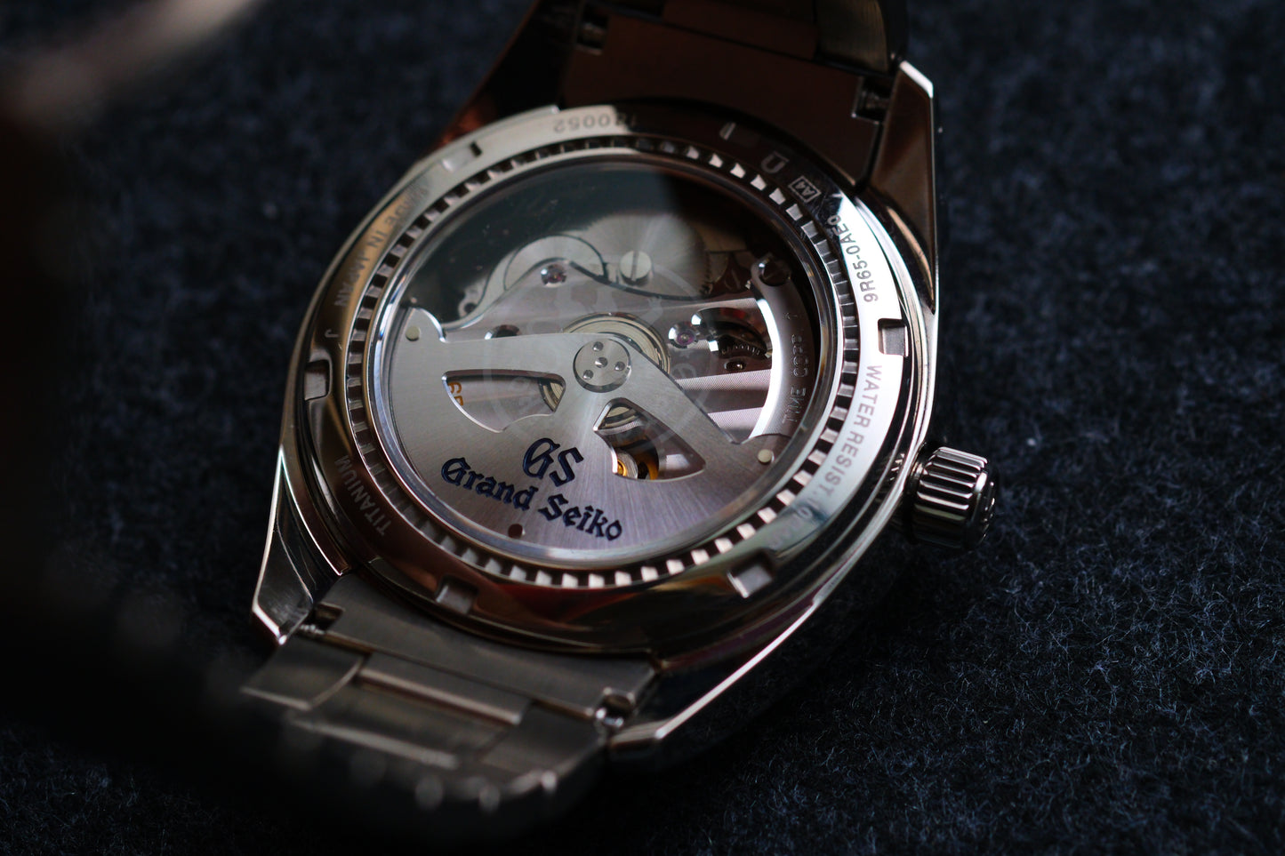 Grand Seiko SBGA011 Spring Drive 9R65-0AE0 Snow Flake Full Box Good Condition