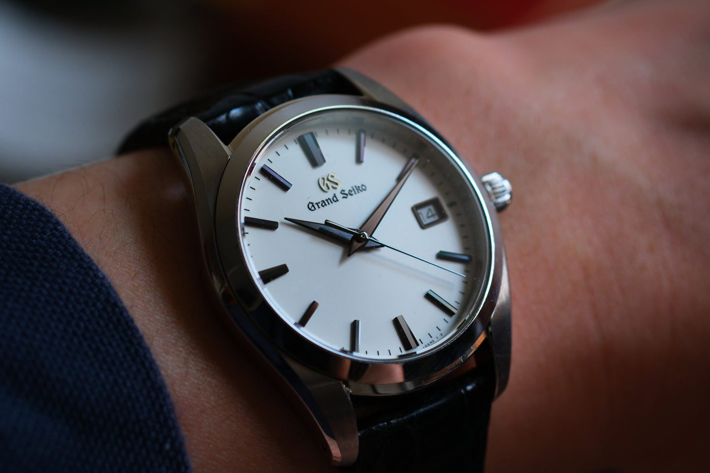 Grand Seiko SBGX295 9F62-0AB0 Discontinued JDM Dark Gray Markers and Hands Good Condition