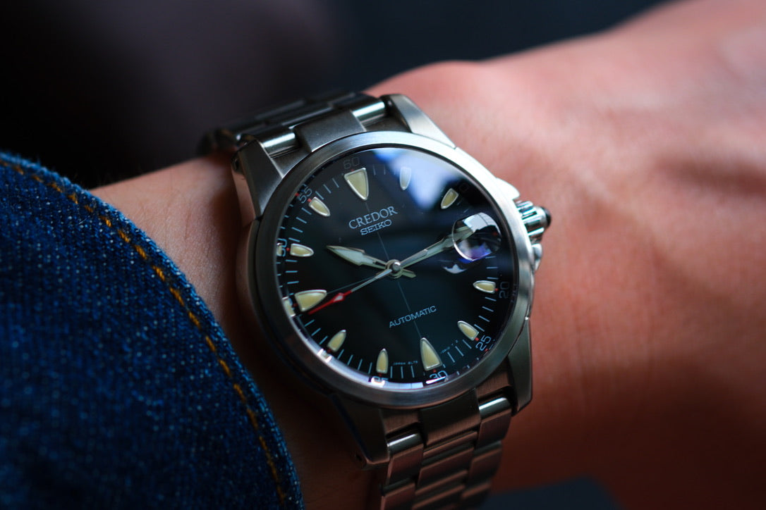 Credor GCBR997 8L75-0A10 Phoenix Black Dial Excellent Condition Manual User Full Serviced