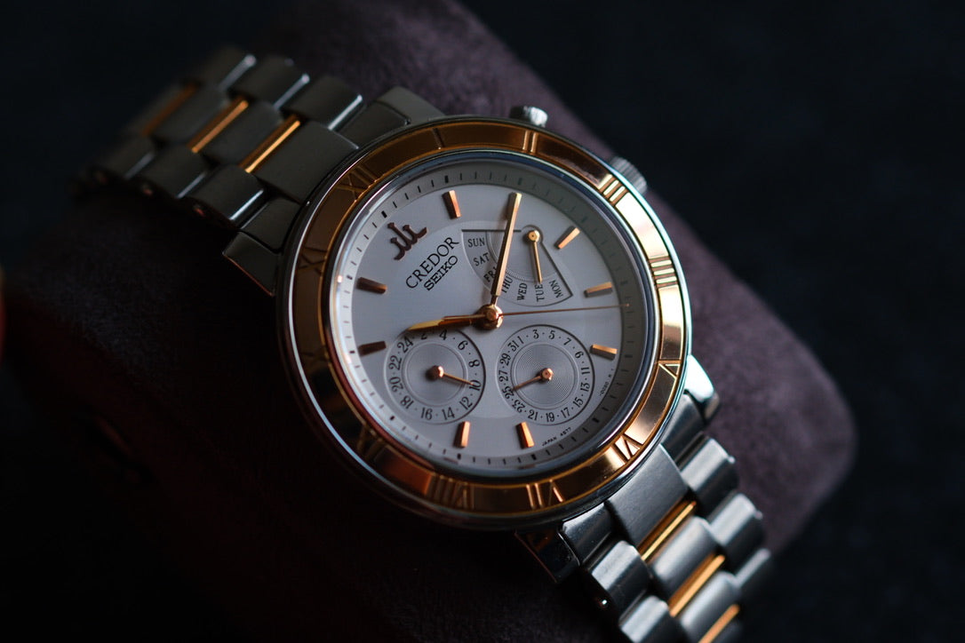 Credor Pacifique GCBG998 4S77-0020 18KG Retrograde Day Date Full box Paper Excellent Condition Full Serviced