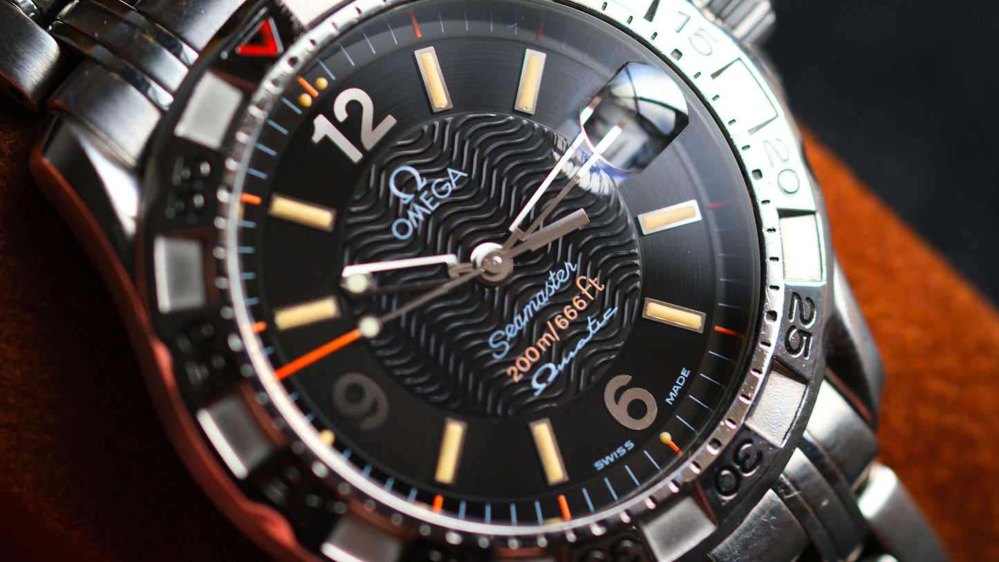 Omega Autoquart Seamaster 200m/666ft 2514.50 Omegamatic Limited Edition #1434/ 1997