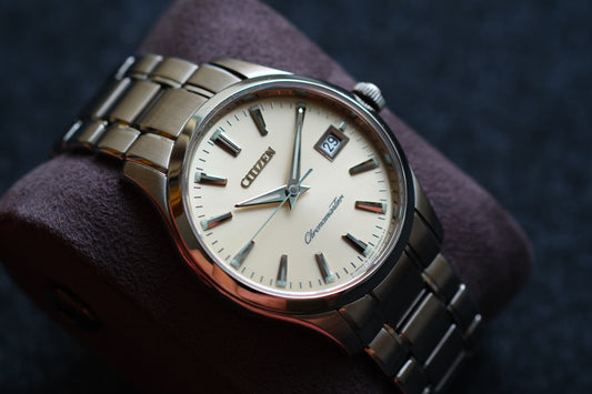 Citizen Chronomaster The Citizen A660-T006884 HAQ Champange Dial Full Box Paper Excellent Condition Serviced