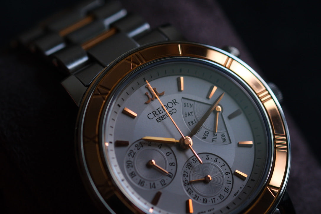 Credor Pacifique GCBG998 4S77-0020 18KG Retrograde Day Date Full box Paper Excellent Condition Full Serviced