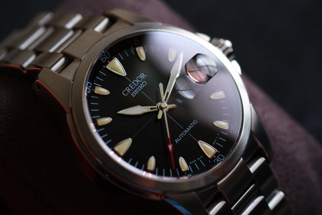 Credor GCBR997 8L75-0A10 Phoenix Black Dial Excellent Condition Manual User Full Serviced