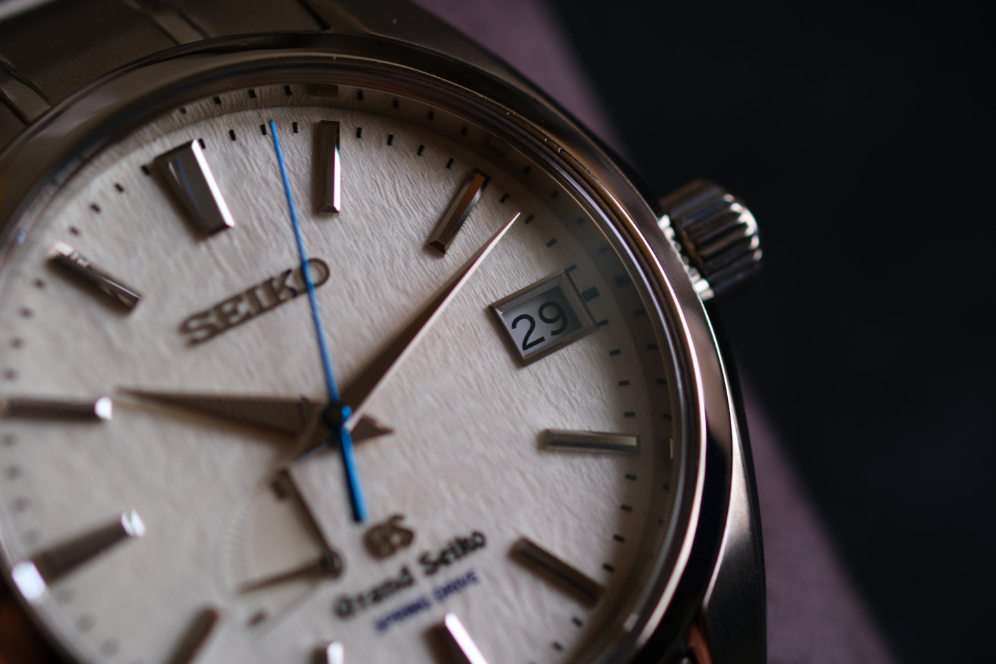 Grand Seiko SBGA011 Spring Drive 9R65-0AE0 Full Titanium Snow Flake Excellent Condition