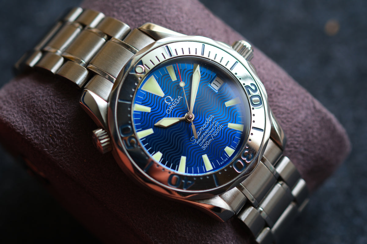 OMEGA Seamaster Professional Mid-Size 36mm  Ref. 2253.80 Electric Blue Dial Excellent Condition Serviced