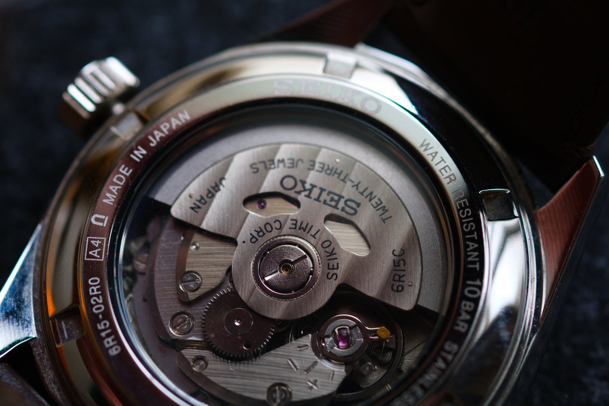 Seiko SARG012 6R15-02R0 Mechanical Explorer JDM Coffee Chocolate Dial Great Condition
