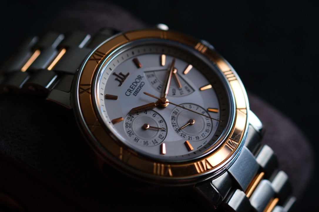 Credor Pacifique GCBG998 4S77-0020 18KG Retrograde Day Date Full box Paper Excellent Condition Full Serviced