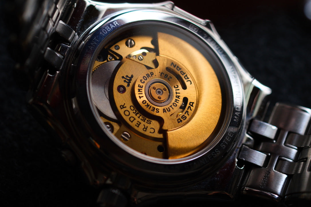Credor Pacifique GCBG997 Retrograde 4S77-0A20 Full Paper Full Serviced Excellent Condition