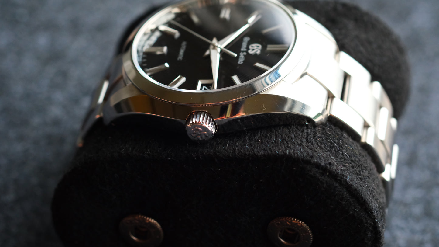 Grand Seiko SBGR309 9S68-00B0 Heritage new GS Logo Version Black Dial Good Condition