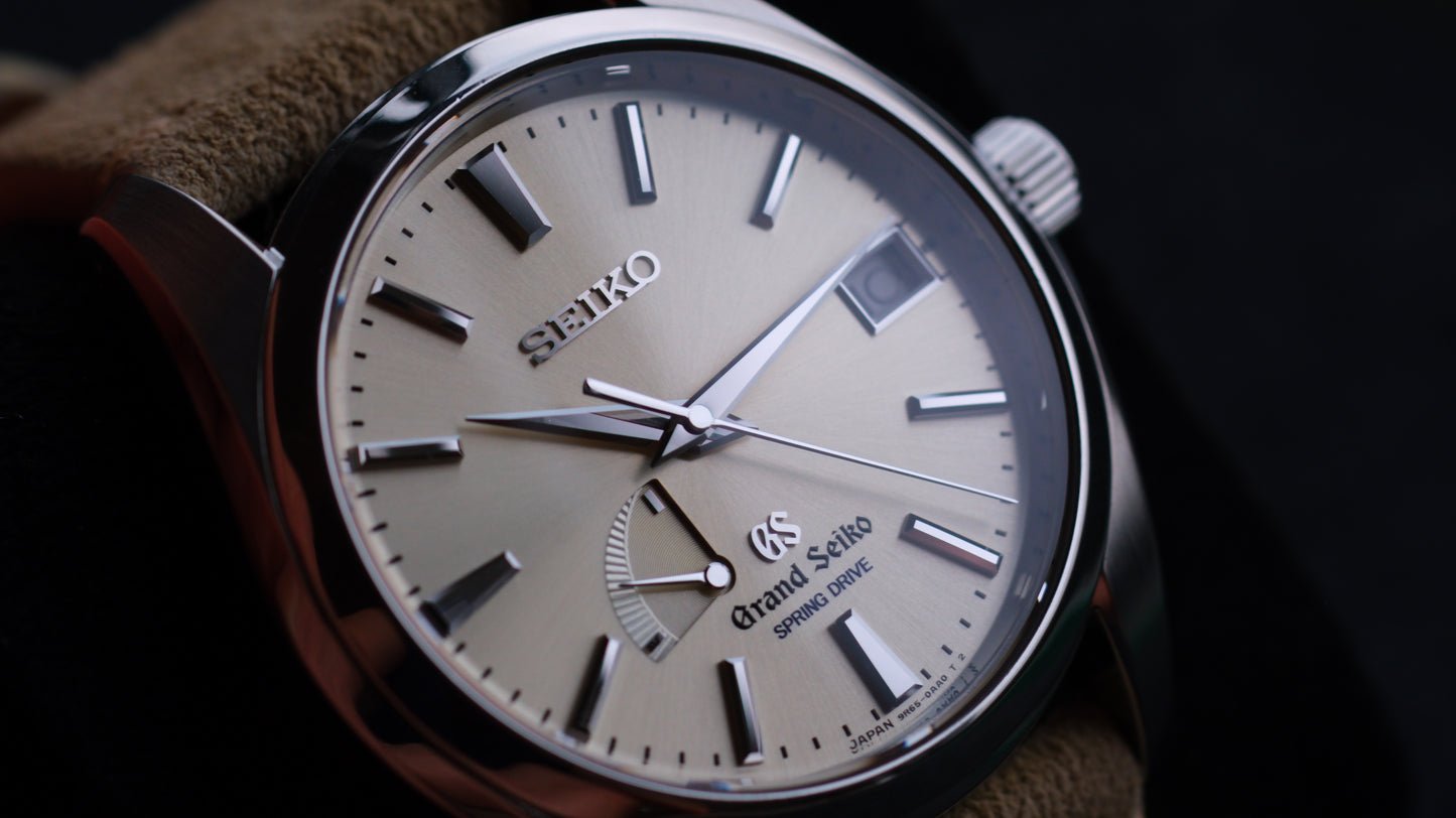Grand Seiko Spring Drive Champagne Dial SBGA001 | Good Condition