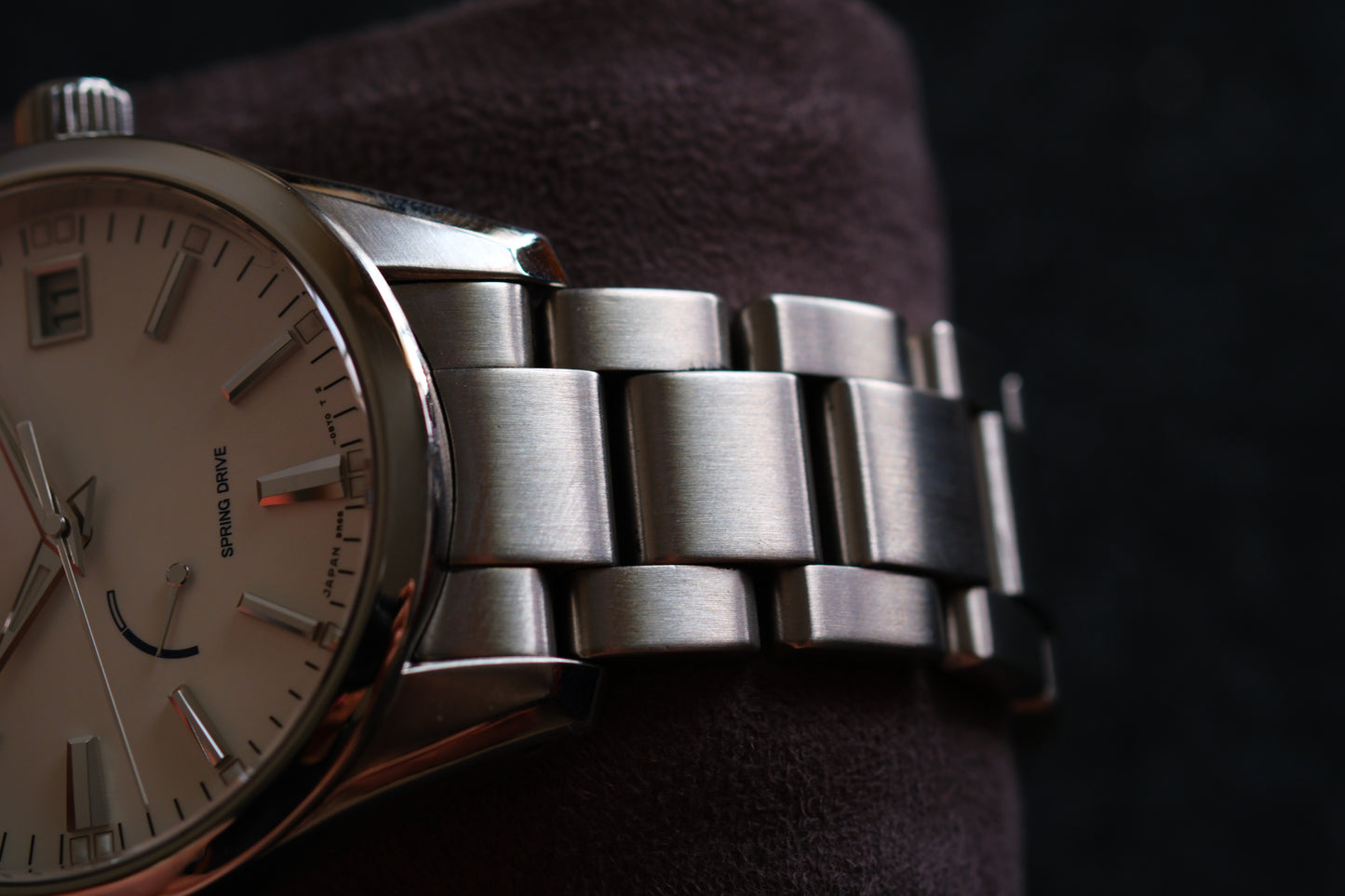 Grand Seiko SBGA299 9R65-0BM0 Spring Drive White Dial Serviced Full box Paper Excellent Condition
