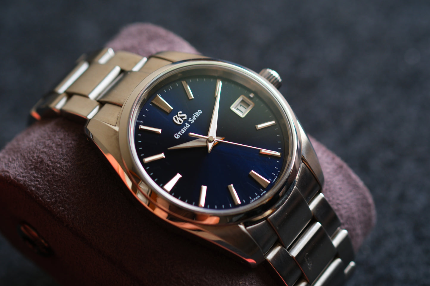 Grand Seiko SBGP013 9F85-0AC0 Heritage Excellent Condition Blue Dial