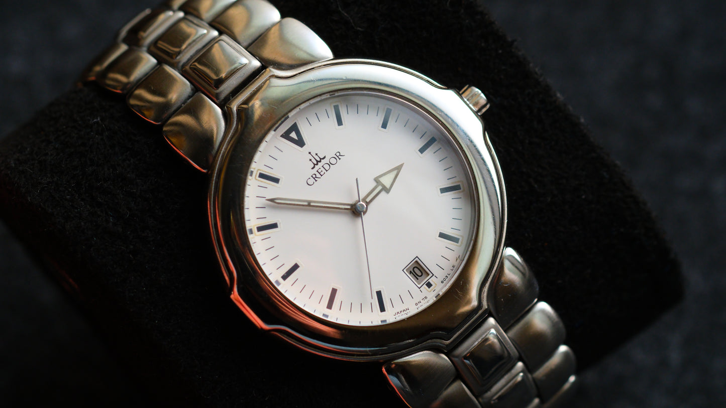 Credor GCAC003 Neptune 8B75-6021 White Dial