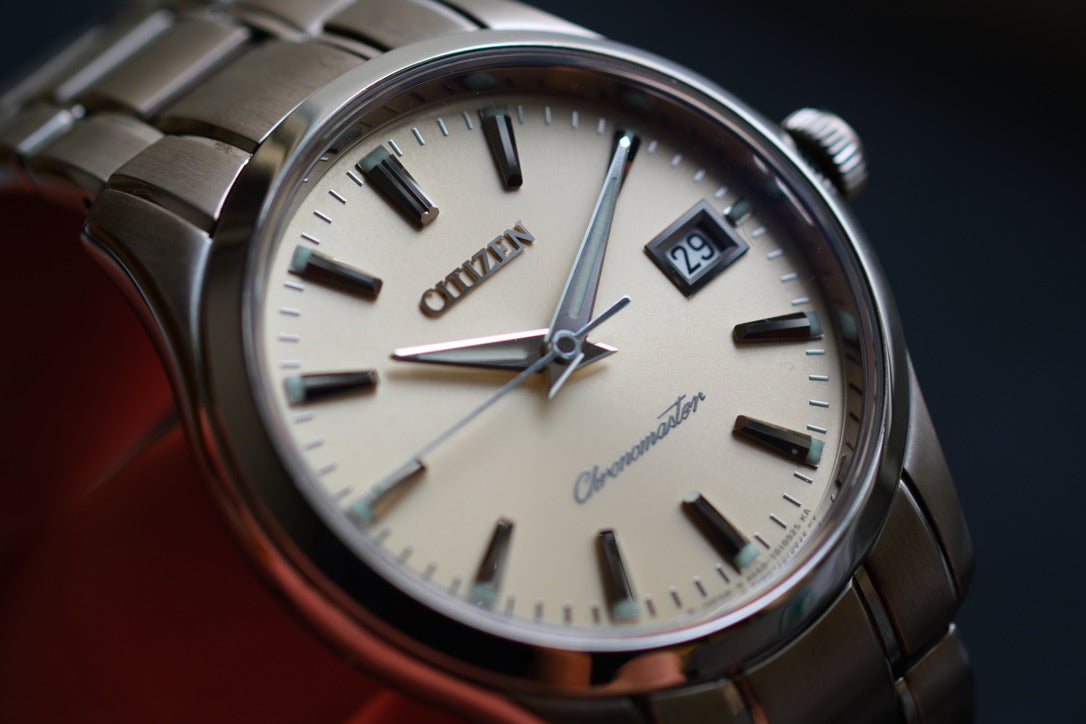Citizen Chronomaster The Citizen A660-T006884 HAQ Champange Dial Full Box Paper Excellent Condition Serviced