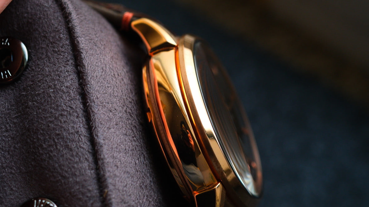 Seiko BEMAC Anniversary SZSD001 6R24-00D0 Double Retrograde Rose Gold Unused Like New Condition