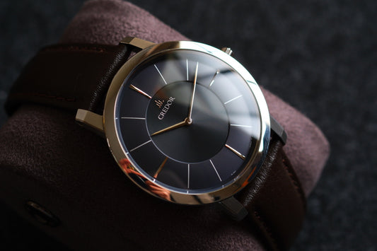 Credor Node GCAR987 Quart 8J80-0AD0 Two Tone Black Dial Good Condition