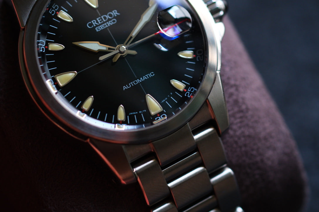 Credor GCBR997 8L75-0A10 Phoenix Black Dial Excellent Condition Manual User Full Serviced