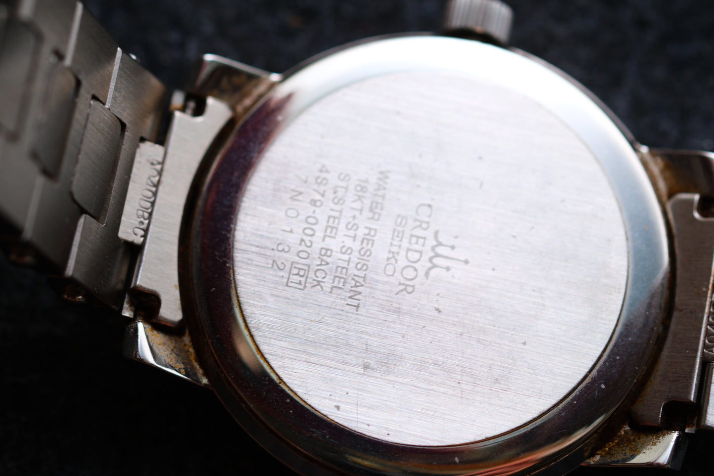 Credor GCAY992 4S79-0020 Power Reserve & Small Seconds Vintage Style 18K Pink Gold Good Condition