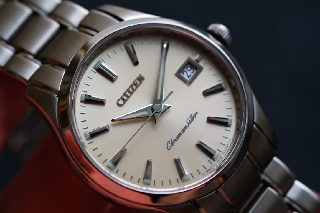 Citizen Chronomaster The Citizen A660-T006884 HAQ Champange Dial Full Box Paper Excellent Condition Serviced