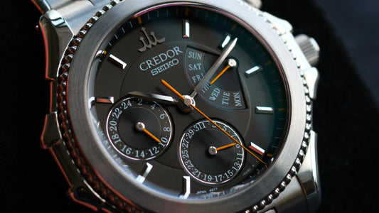 Credor Pacifique GZBG999 4s77-0A20 38mm Full Box Excellent Condition Like New