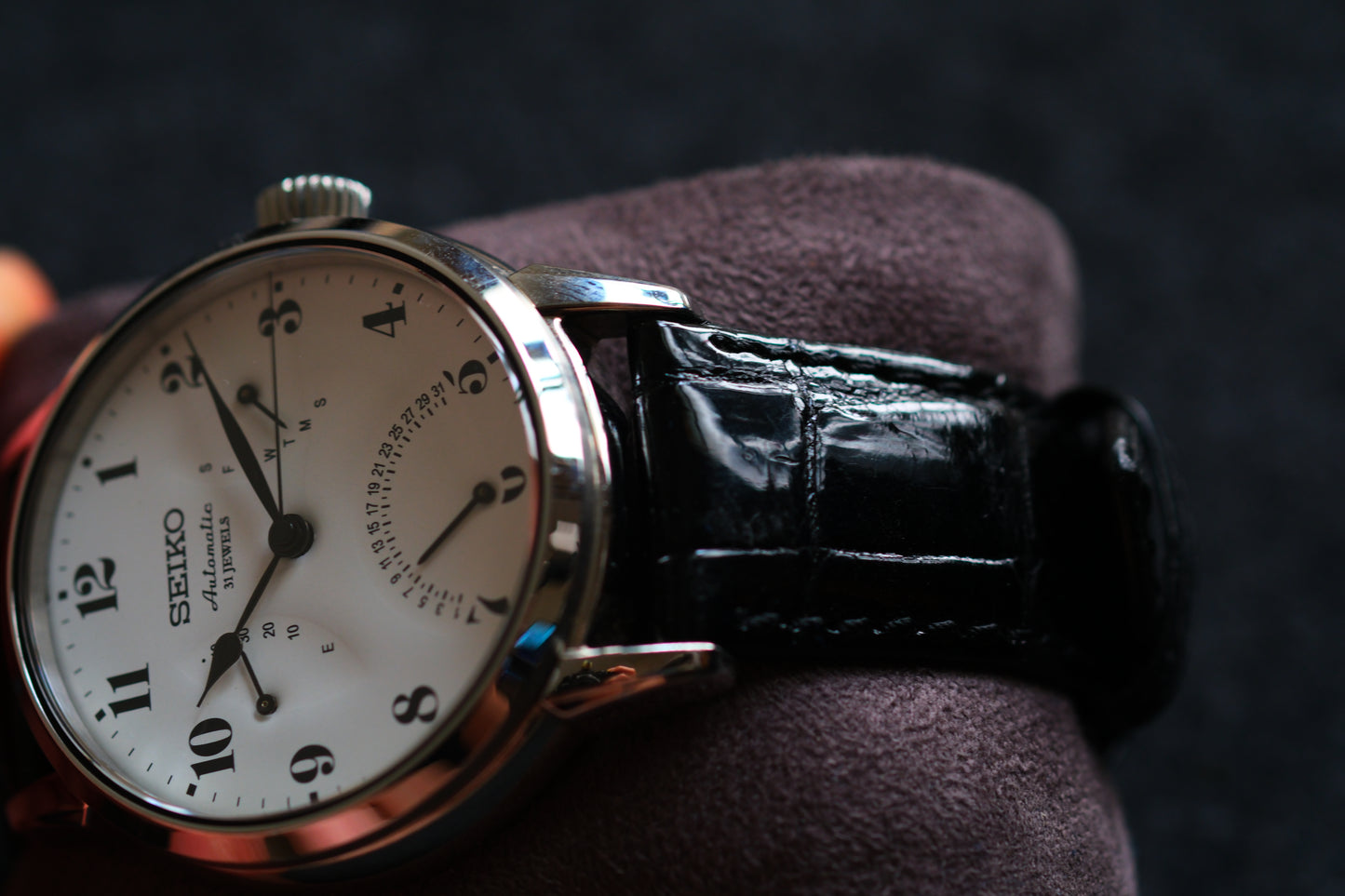 Seiko Presage SARD007 JDM Retrograde Day Date Enemel Dial Good Condition
