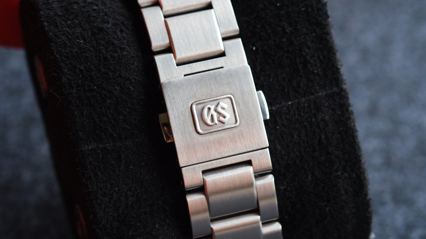 Grand Seiko SBGR309 9S68-00B0 Heritage new GS Logo Version Black Dial Good Condition