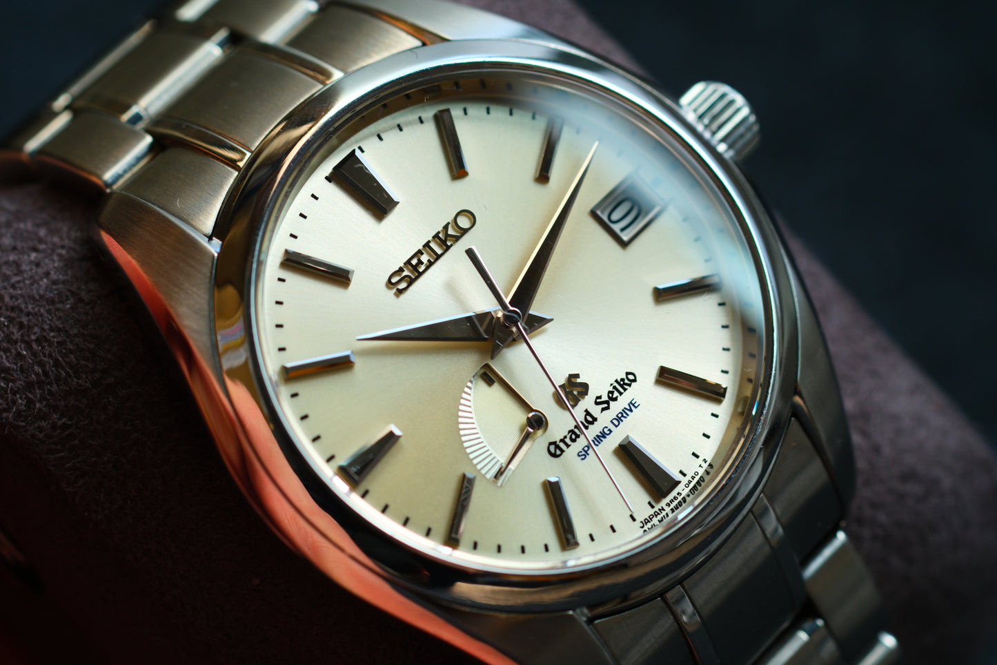 Grand Seiko SBGA001 9R65-00A0 Spring Drive Champagne Dial  | Excellent Condition