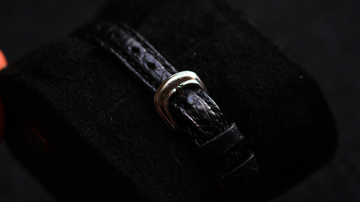 Franck Muller Geneve 2502QZ Acier Lady Watch Silver Dial Full Box Good Condition