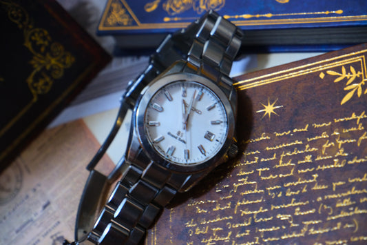 Grand Seiko Quart 8J82 White Dial