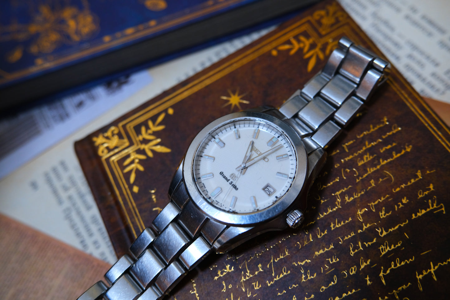 Grand Seiko Quart 8J82 White Dial
