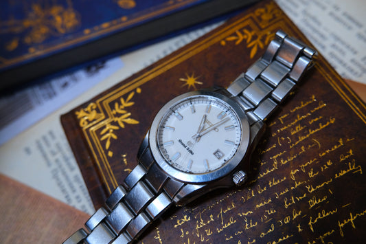 Grand Seiko Quart 8J82 White Dial