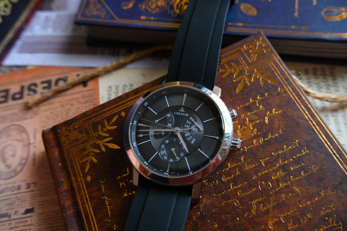 Credor GCBT999/4S76-00A0 Node Retrograde 50H GMT