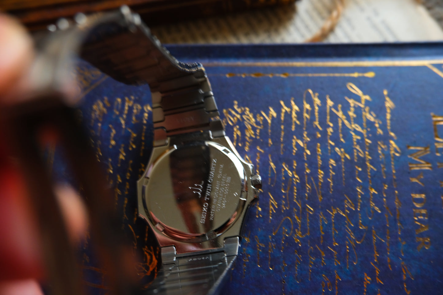 Credor Gerald Genta  KZT Twin Quart Yellow Dial