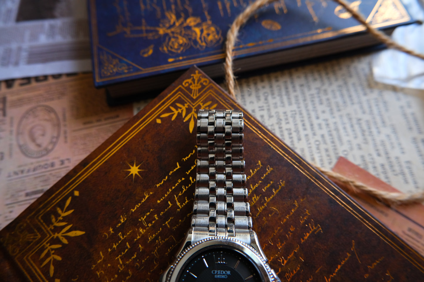 Credor Pacifique GCAR007 8J81-6A20 18K Black Dial