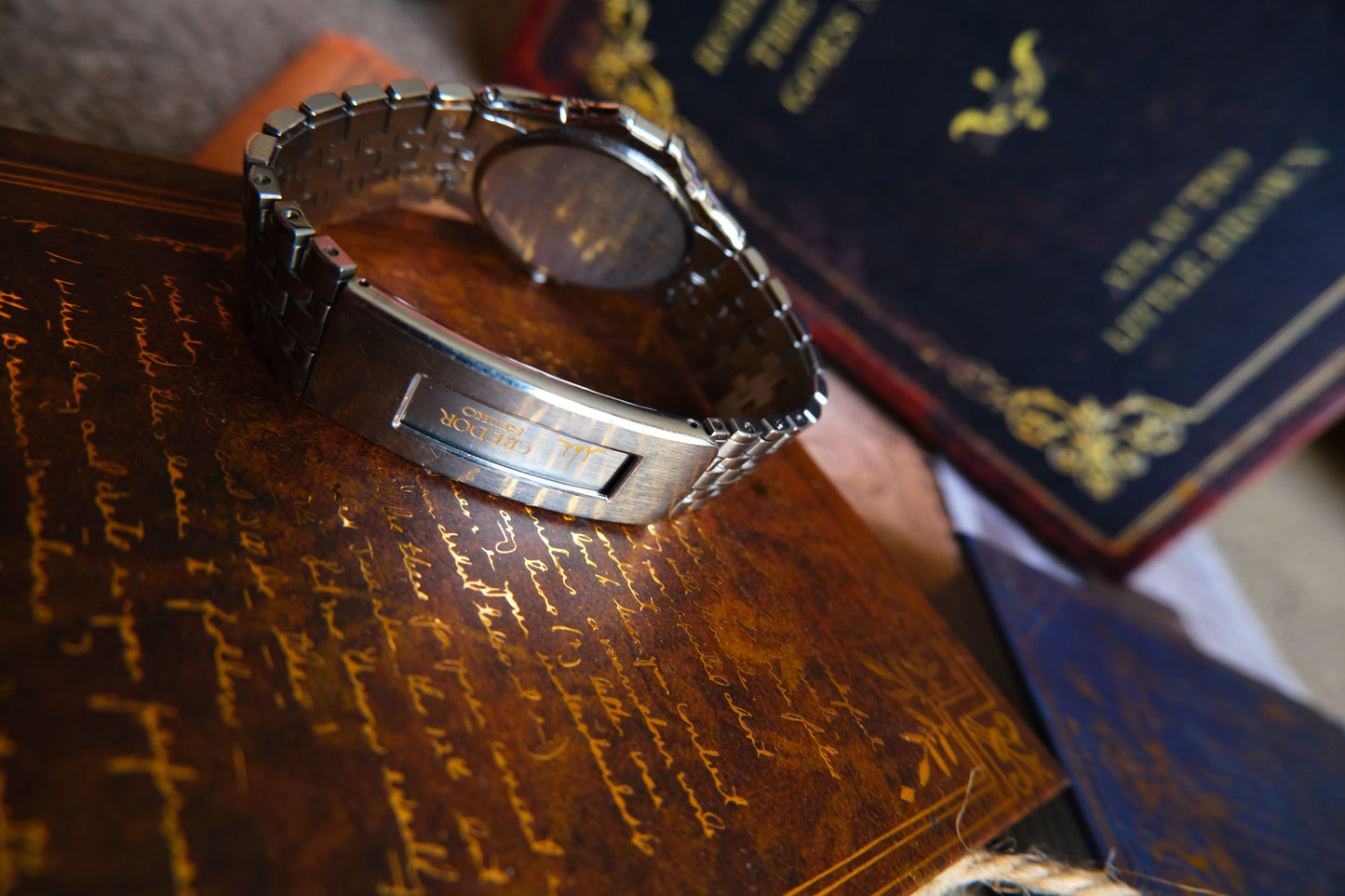 Credor Pacifique GCAR007 8J81-6A20 18K Black Dial