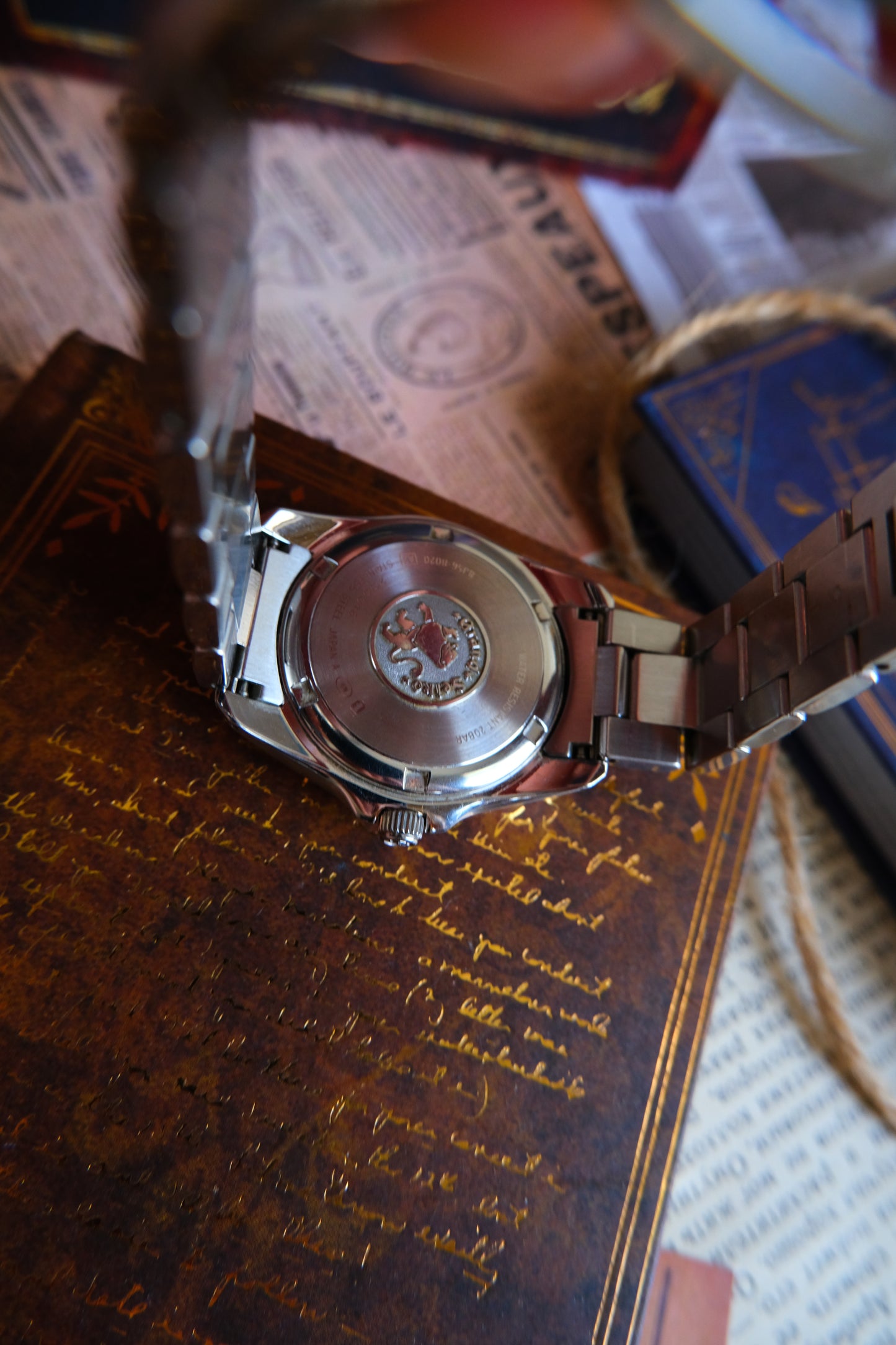 Grand Seiko Quart  8J56-8020 Blue Dial