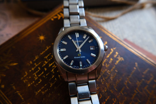 Grand Seiko Quart  8J56-8020 Blue Dial