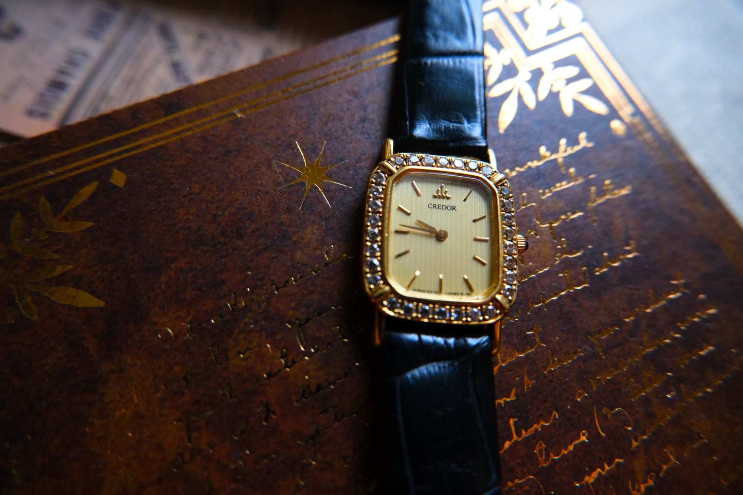 Credor Lady Quart 18K Diamond