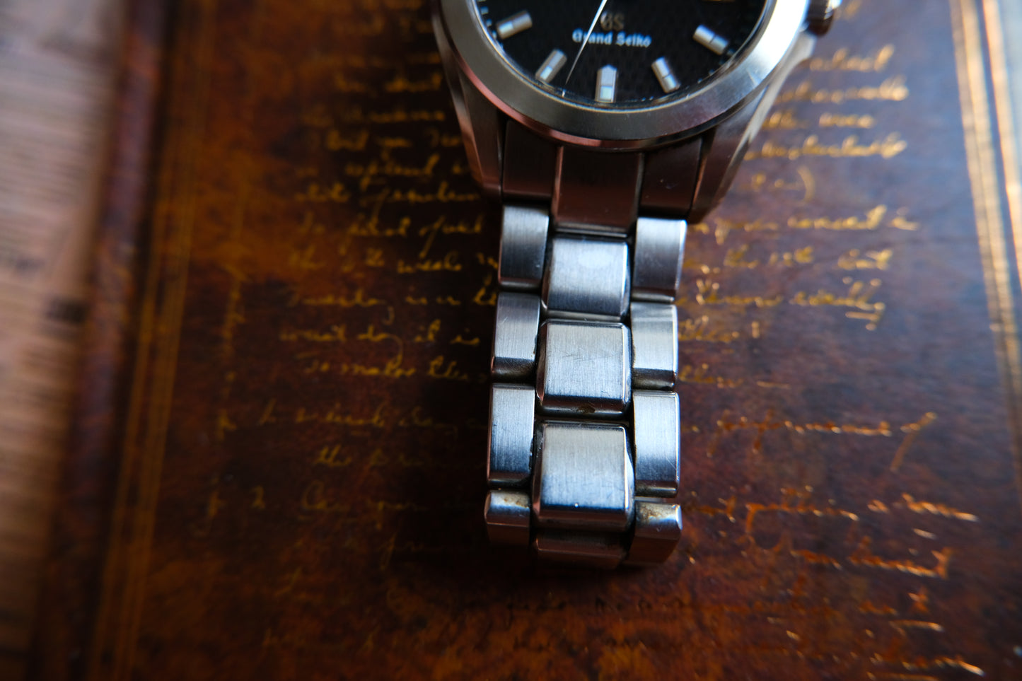 Grand Seiko 8J56-8020/SBGF021 Quart Black Dial