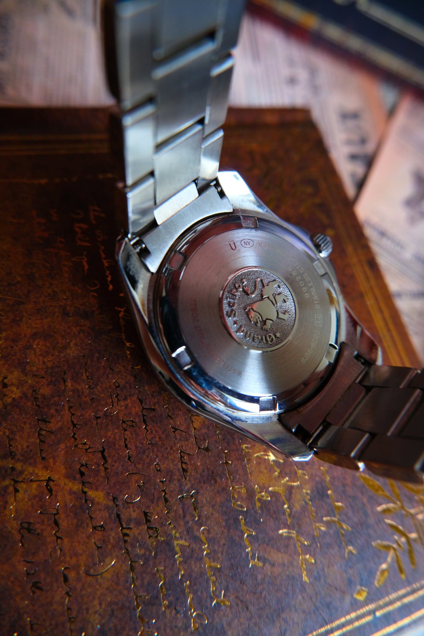 Grand Seiko 8J56-8020/SBGF021 Quart Black Dial